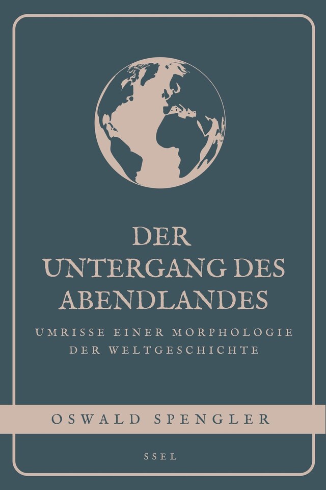 Copertina del libro per Der Untergang des Abendlandes