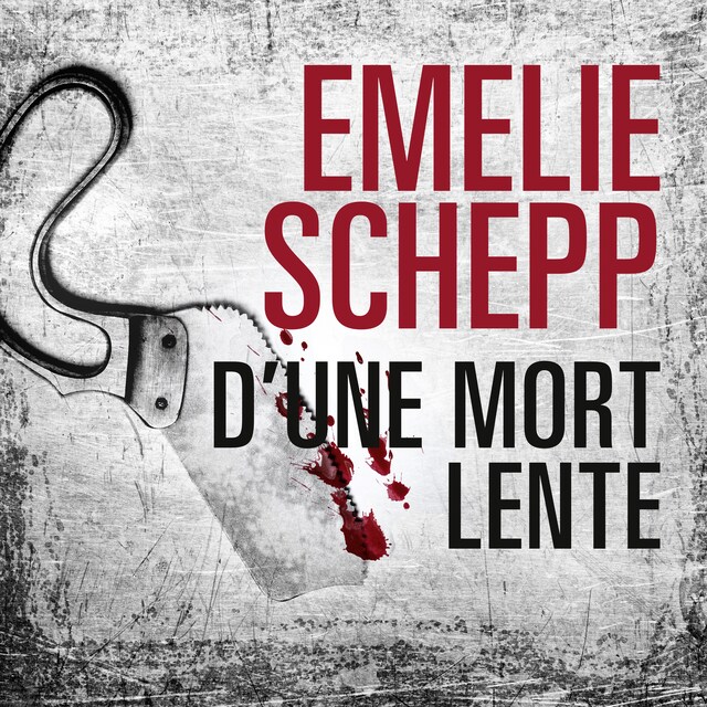 Book cover for D'une mort lente