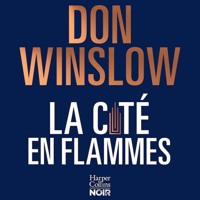Book cover for La cité en flammes