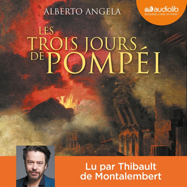 Book cover for Les Trois Jours de Pompéi