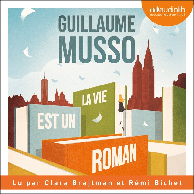 Book cover for La vie est un roman