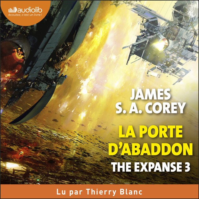 Book cover for The Expanse, tome 3 - La Porte d'Abaddon