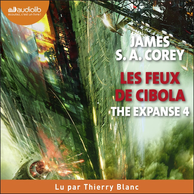 Book cover for The Expanse, tome 4 - Les Feux de Cibola