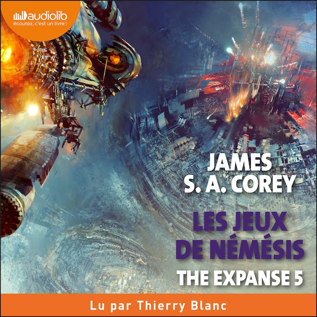 Couverture de livre pour The Expanse, tome 5 - Les Jeux de Némésis