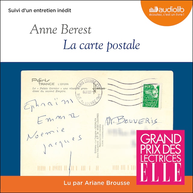 Book cover for La Carte postale