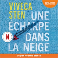 Une écharpe dans la neige