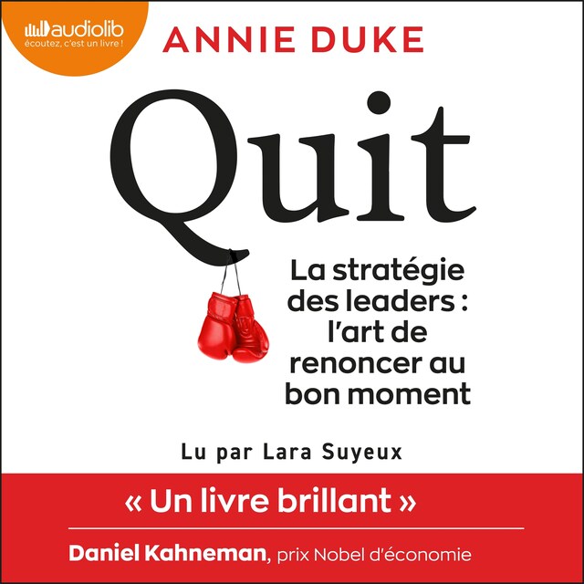 Couverture de livre pour Quit : la stratégie des leaders
