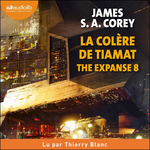 Book cover for The Expanse, tome 8 - La Colère de Tiamat