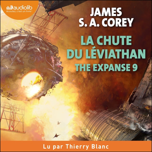 Book cover for The Expanse, tome 9 - La Chute du Léviathan