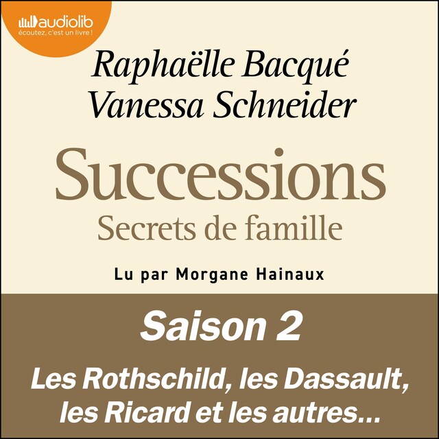 Book cover for Successions : secrets de famille