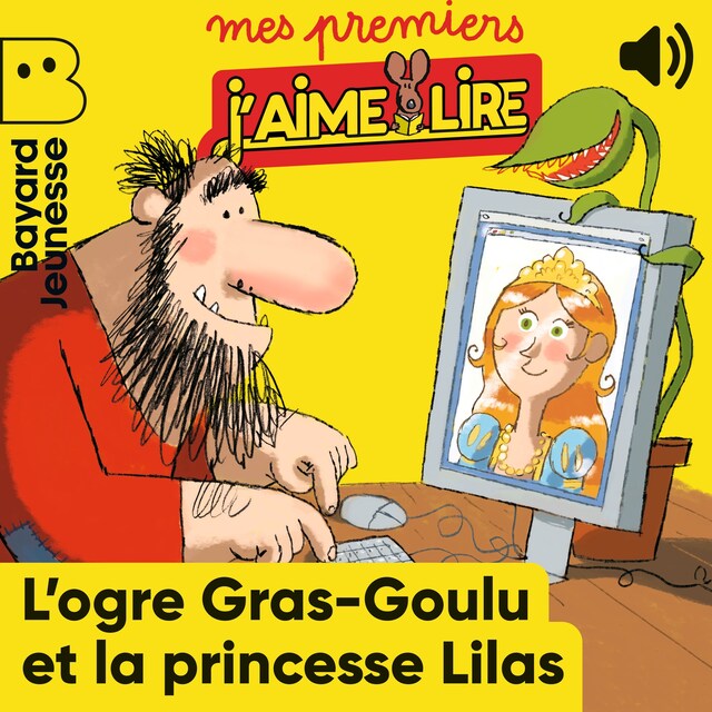 Book cover for L'ogre Gras-Goulu et la princesse Lilas