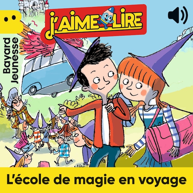 Book cover for L'école de magie en voyage