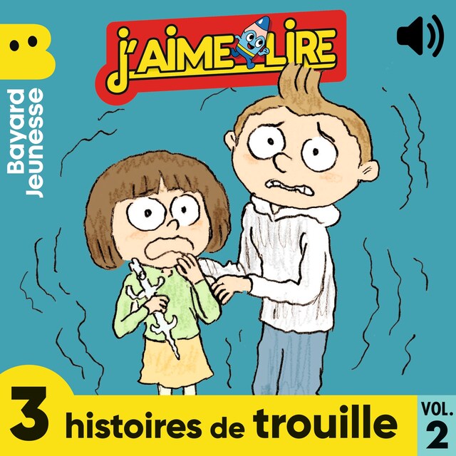 Book cover for J'aime Lire - 3 histoires de trouille, Vol. 2