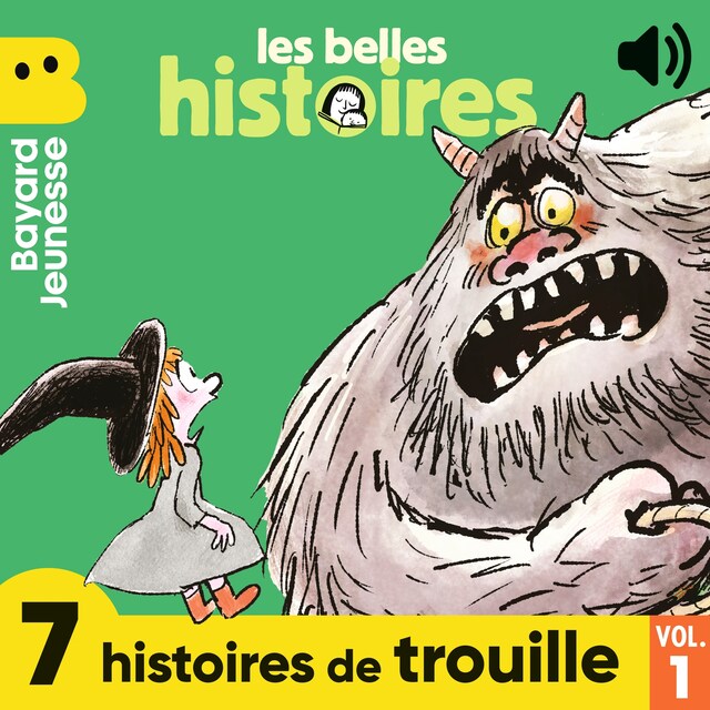 Book cover for Les Belles Histoires - 7 histoires de trouille, Vol. 1