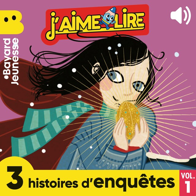 Book cover for J'aime Lire - 3 histoires d'enquête, Vol. 1