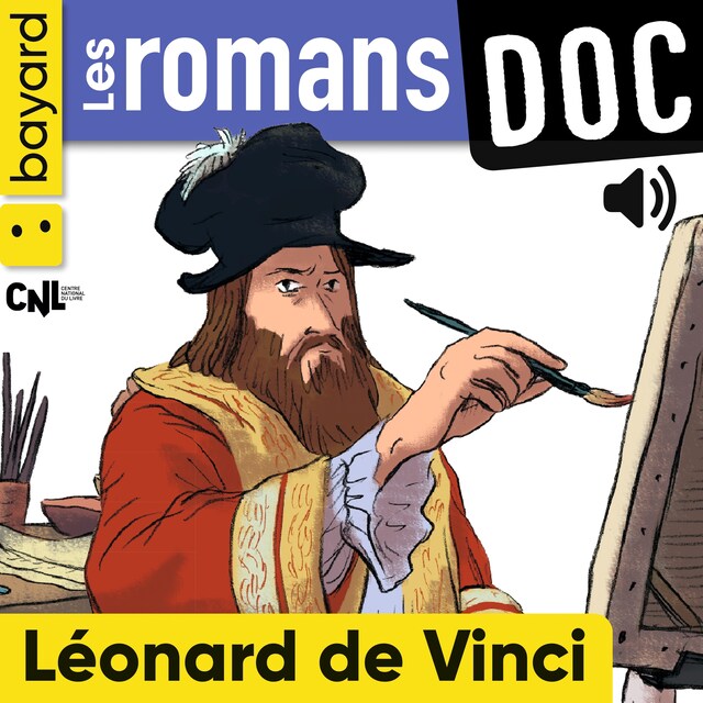 Couverture de livre pour Les romans doc - Léonard de Vinci