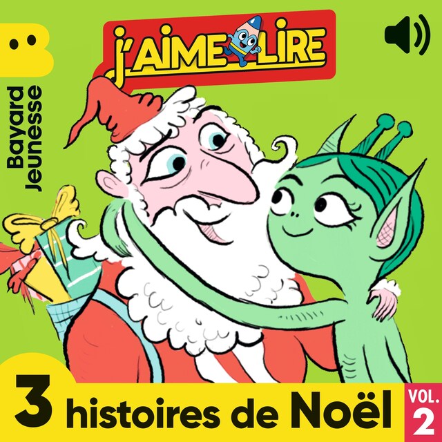 Book cover for J'aime Lire - 3 histoires de Noël, Vol. 2