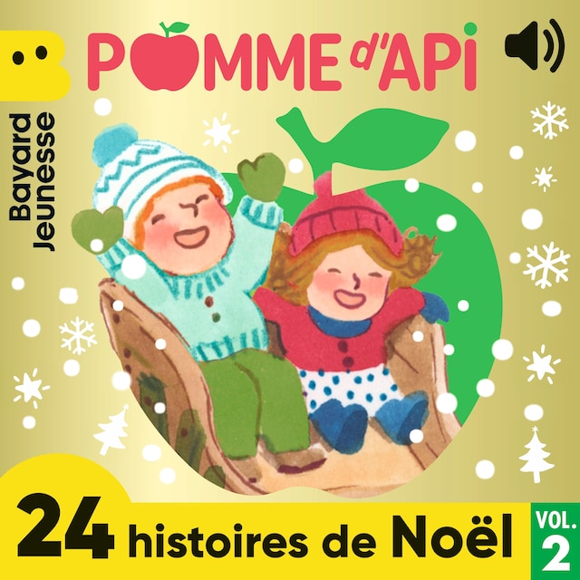 Book cover for Pomme d'Api - 24 histoires de Noël, Vol. 2