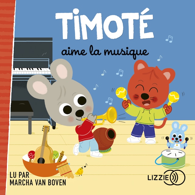 Book cover for Timoté aime la musique