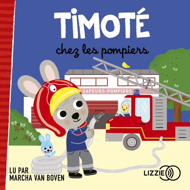 Portada de libro para Timoté chez les pompiers