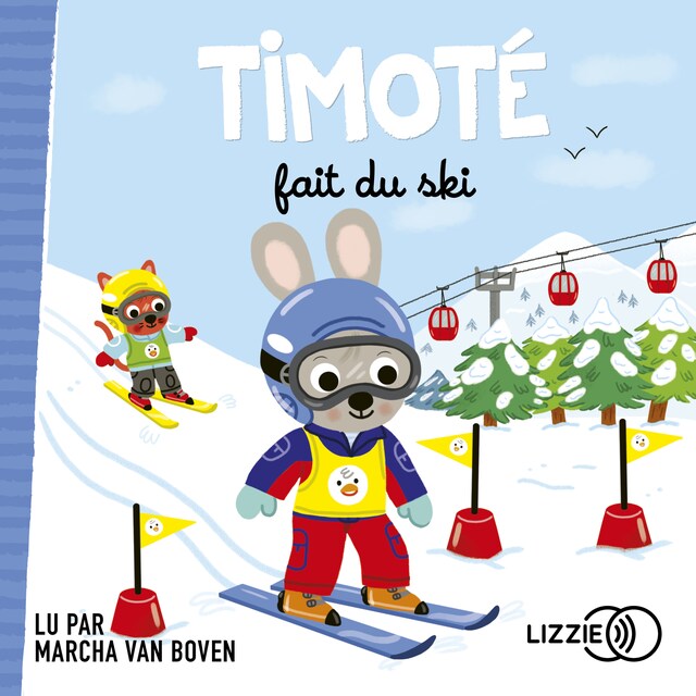 Buchcover für Timoté fait du ski