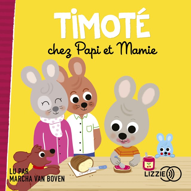 Buchcover für Timoté chez Papi et Mamie