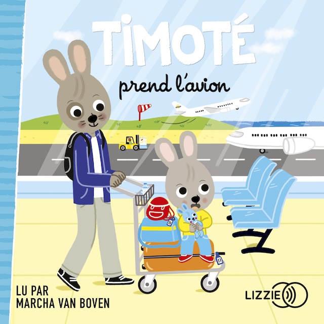 Couverture de livre pour Timoté prend l'avion