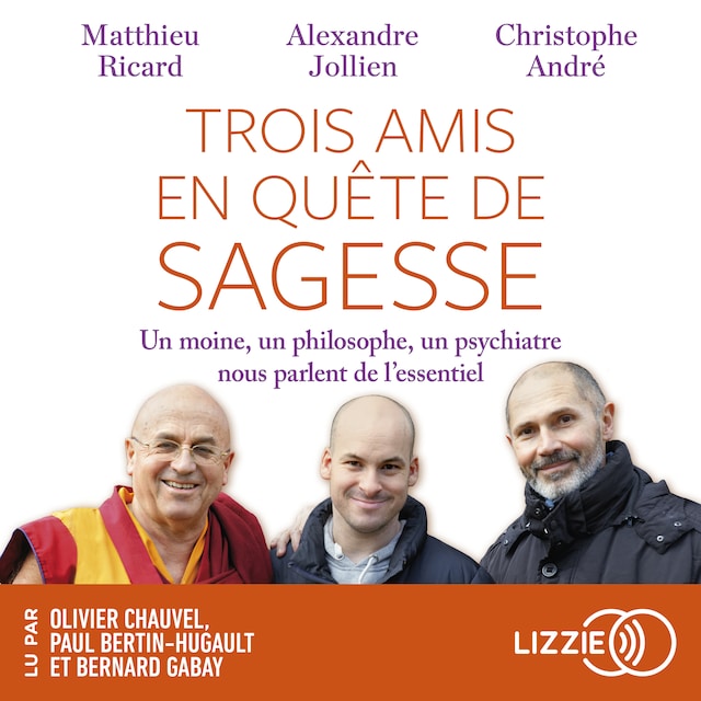 Book cover for Trois amis en quête de sagesse