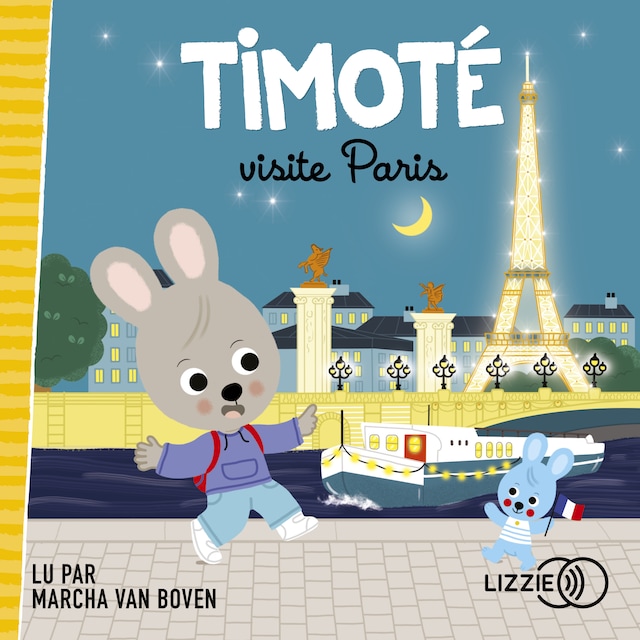 Couverture de livre pour Timoté visite Paris
