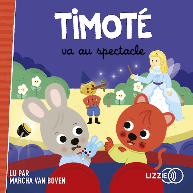 Book cover for Timoté va au spectacle