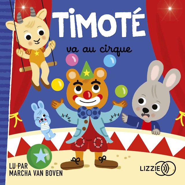 Portada de libro para Timoté va au cirque