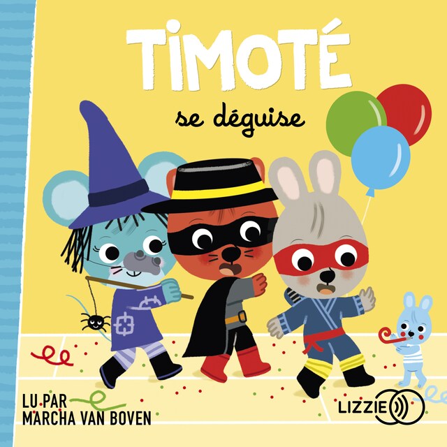 Copertina del libro per Timoté se déguise