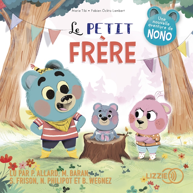 Book cover for Le petit frère - Dans le bois de Coin joli