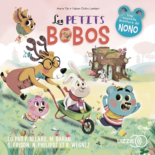 Couverture de livre pour Les petits bobos - Dans le bois de Coin joli