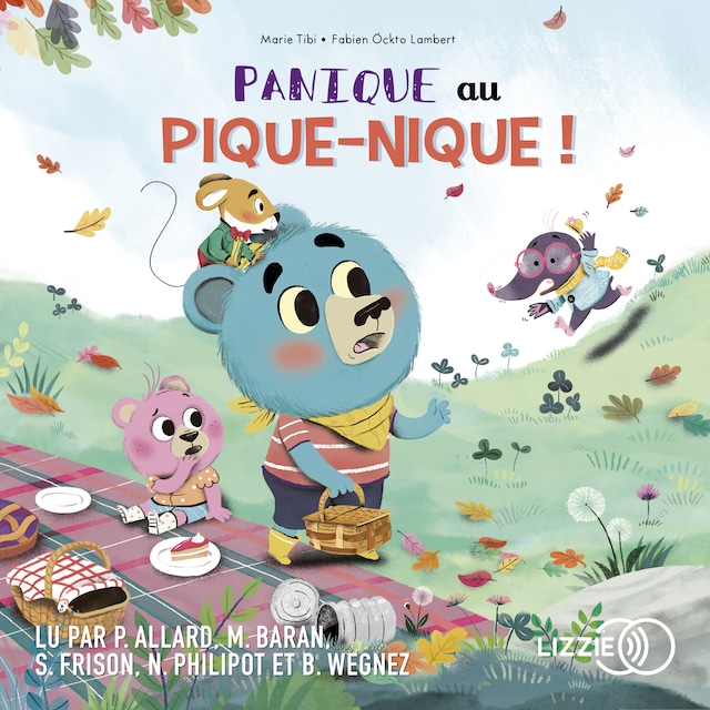 Book cover for Panique au pique-nique ! - Dans le bois de Coin joli