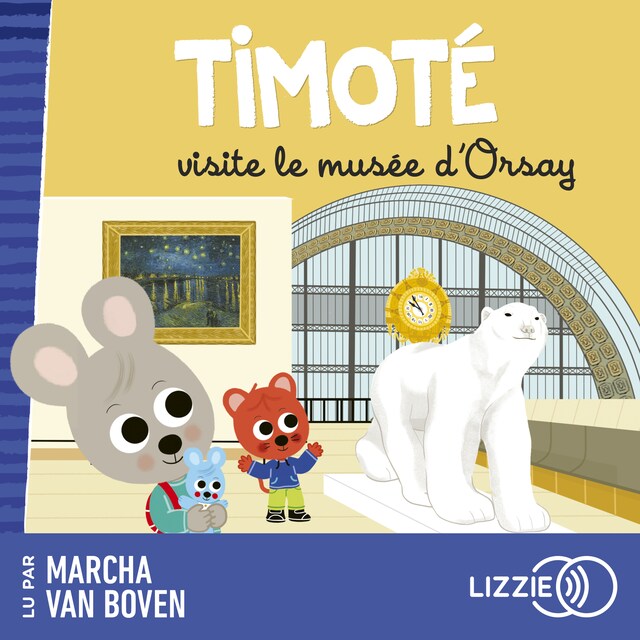 Book cover for Timoté visite le Musée d'Orsay