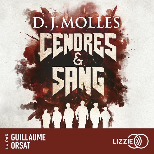 Couverture de livre pour Cendres et sang