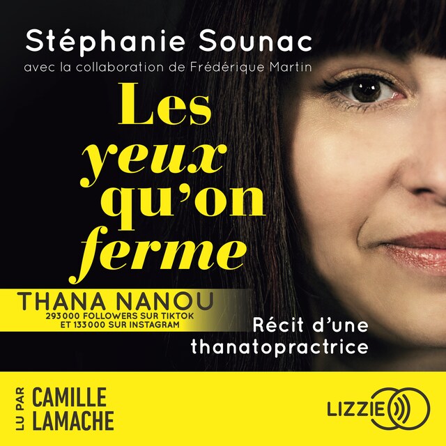 Les yeux qu'on ferme - Récit d'une thanatopractrice Boekomslag van Les yeux qu'on ferme - Récit d'une thanatopractrice