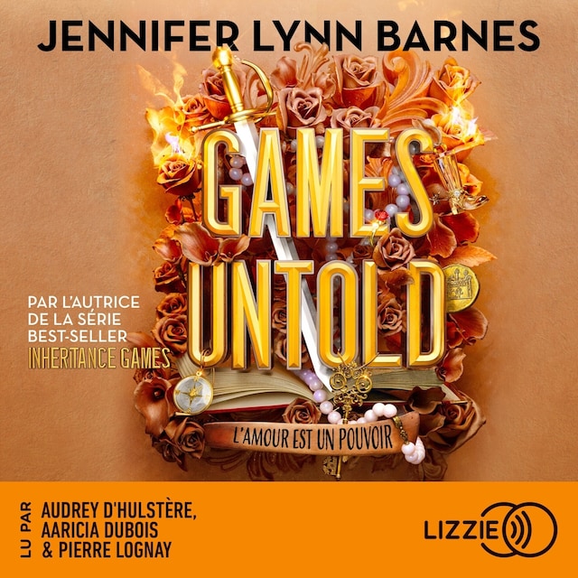 Book cover for Inheritance Games - Tome 5 : Games Untold - Les ultimes secrets - la saga young adult événement. Des nouvelles révélations sur Avery et la famille Hawthorne.