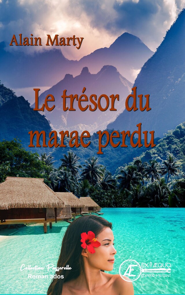 Book cover for Le trésor du marae perdu
