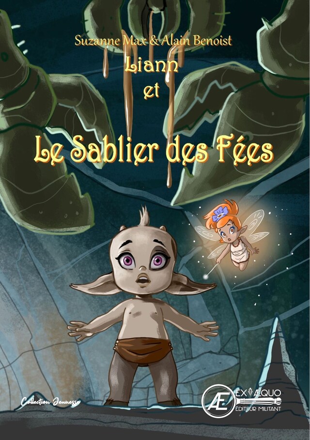 Book cover for Liann et le sablier des fées