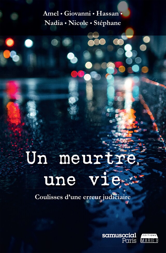 Book cover for Un meurtre, une vie