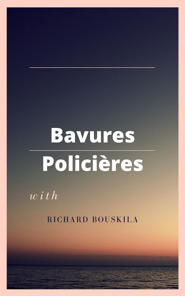 Bogomslag for Bavures policières