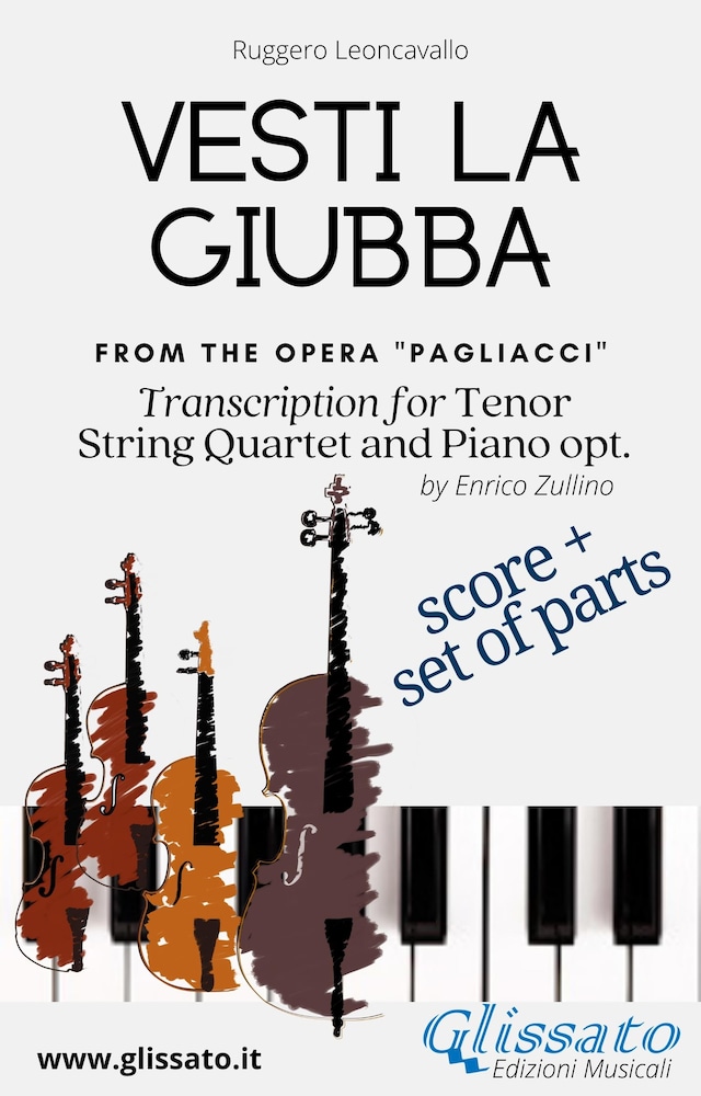 Couverture de livre pour Vesti la giubba - Tenor, Strings and Piano opt. (score & parts)