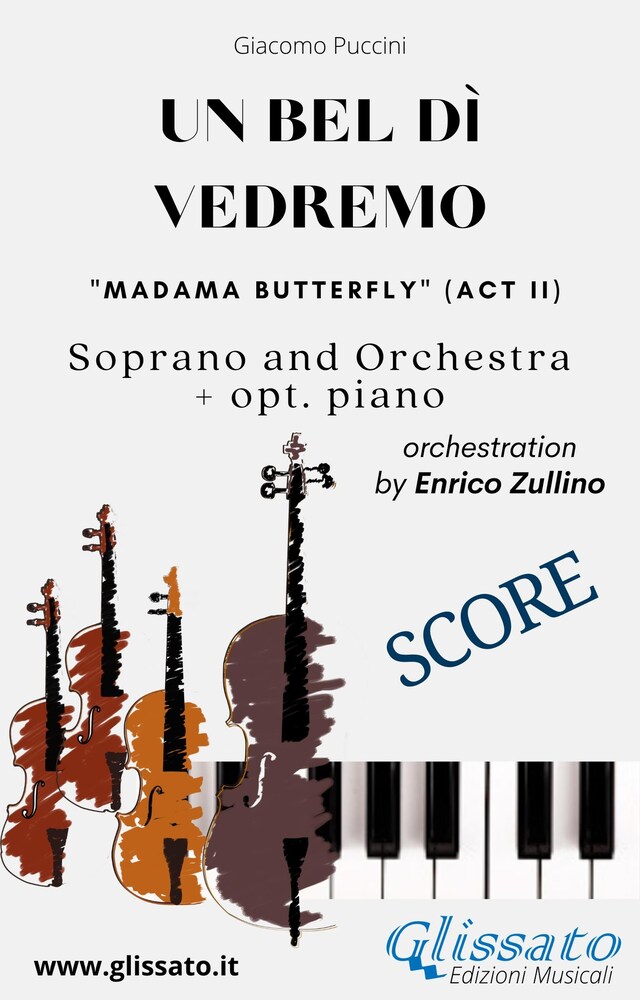 Portada de libro para "Un bel dì vedremo" Soprano and Orchestra (Score)