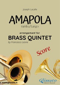 Amapola - Brass Quintet - score