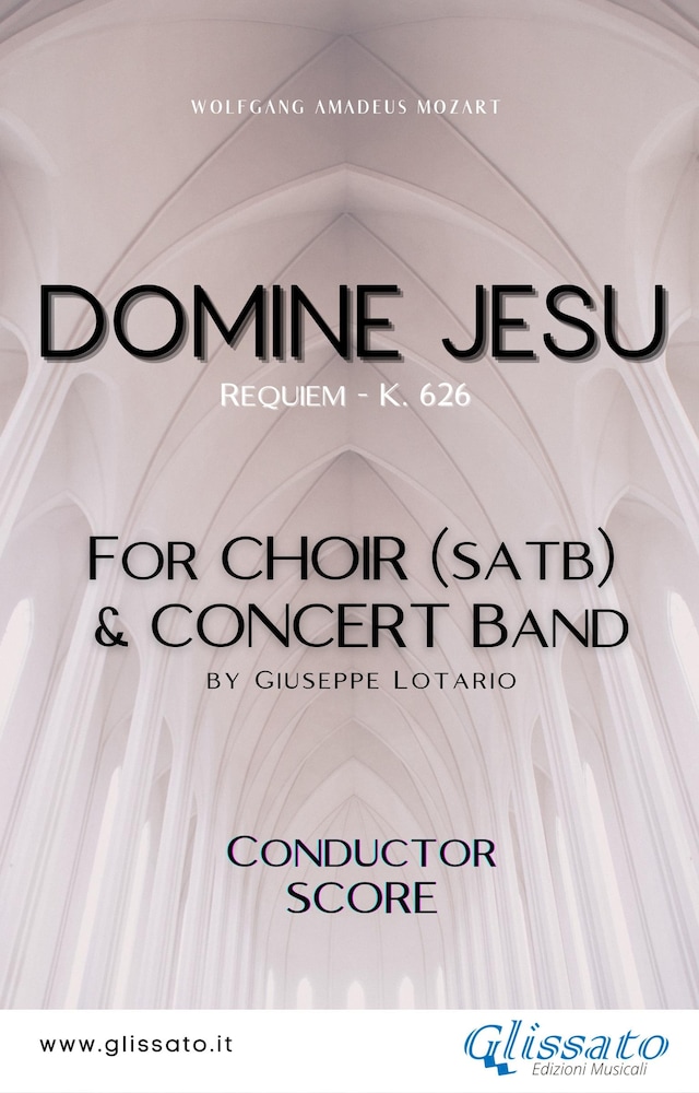 Domine Jesu - Choir & Concert Band (score)