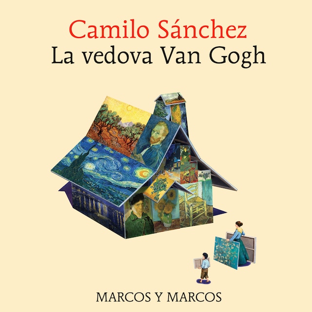Book cover for La vedova Van Gogh
