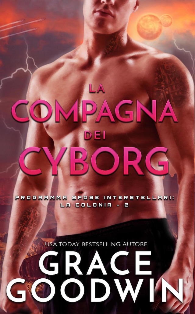 Book cover for La compagna dei cyborg
