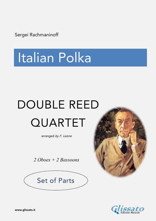 Kirjankansi teokselle Italian Polka - Double Reed Quartet - Parts